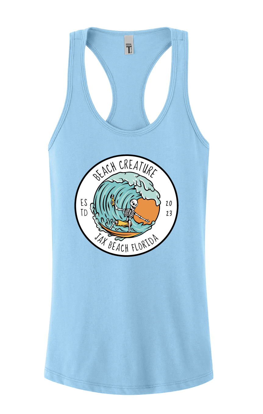 BEACH CREATURE CIRCLE WAVE TANK