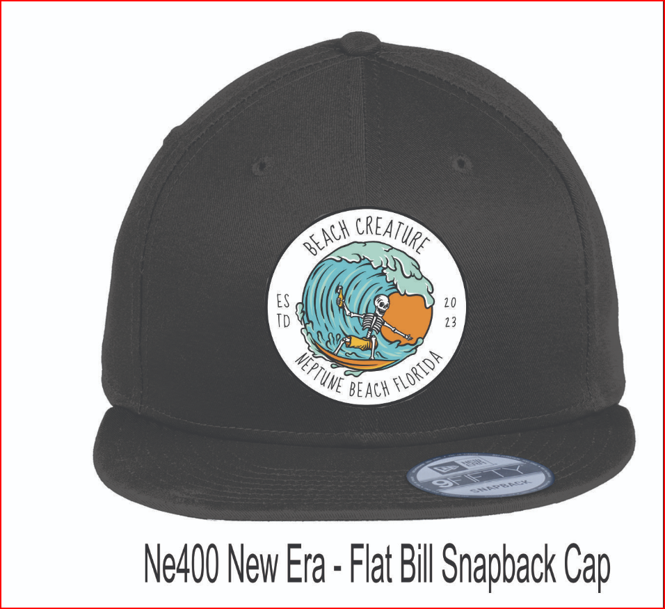 Hat - Flat Bill/Neptune Beach
