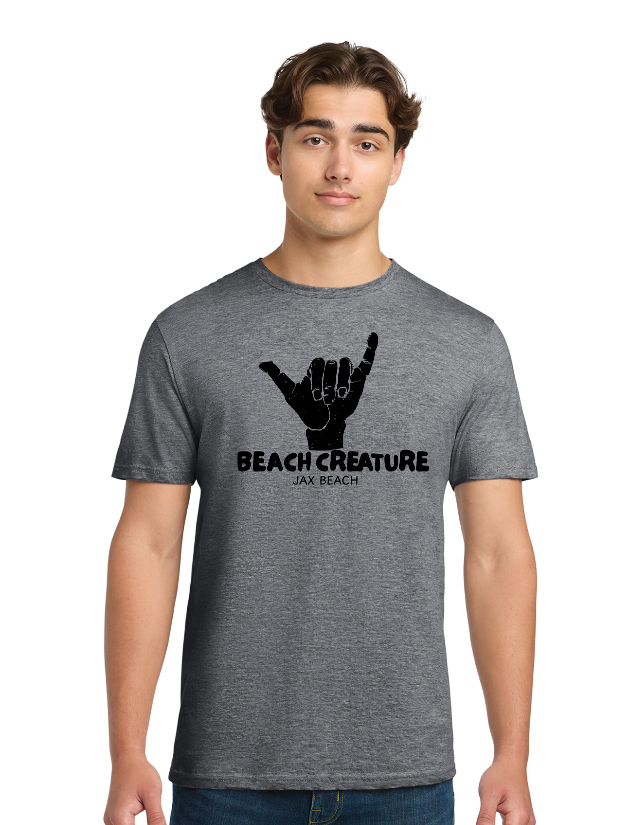 Gray Dude Tee/$1 shipping!