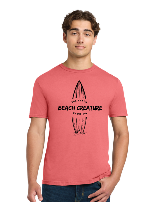 Coral Surf board/$1 Shipping!