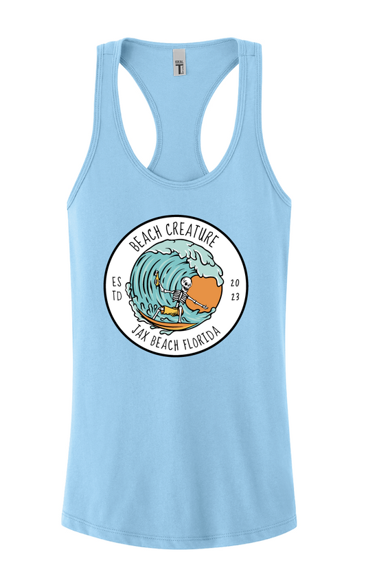 BEACH CREATURE CIRCLE WAVE TANK